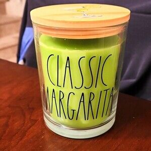 Rae Dunn " Classic Margarita" Green Scented Candle 16oz NEW!